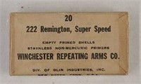 Winchester 222 Remington Super Speed Primers Box