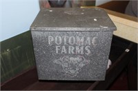 Potomac farms milk box