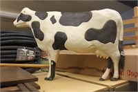 blowed plastic cow