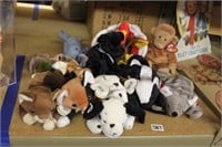 lot of ty beanie babies