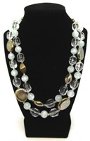 2-Tier Beaded Necklace