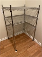 3-Tier Wire Shelves on Casters
