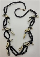 Black Bird Necklace