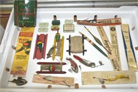 VINTAGE BOBBERS,LURES,HOOKS,MORE !-A-8