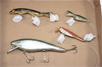 VERY RARE VINTAGE FOLKART LURES!-UP-R  WISCONSIN