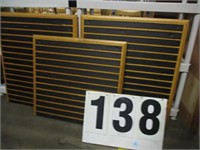 3 Varied Size Message Boards