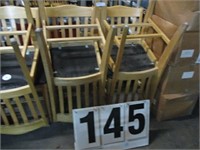 4 Wood Dinning Chairs