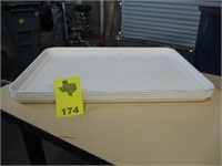 4 Full Size Plastic Sheet Pans