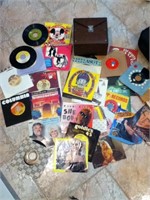 Collection Case of 45rpm Records
