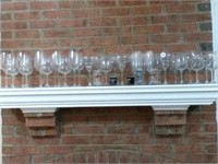 Over 30 Pieces of Crystal Stemware