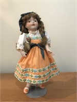 Gretel Doll With Gingerbread Man