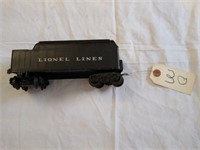 LIONEL LINES O GUAGE TENDER
