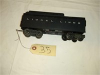LIONEL LINES O GUAGE TENDER