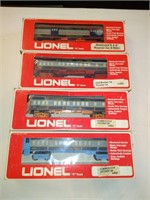 LIONEL O GUAGE B&O 4 CARS