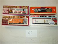 LIONEL O GUAGE MISC CARS 4 PIECES