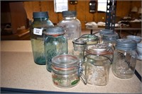 10 Ball Jars & Canisters