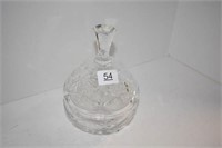 24 Lead Crystal Covered Candy Dish