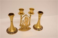 Collection of Israel Candle Holders