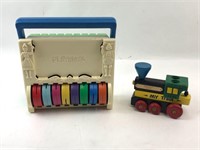 Vintage Playskool & Wooden Train