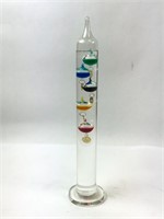 12" Glass Galileo Thermometer