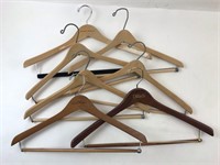 Assortment Of Wooden Hangers