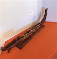Decorative Alaskan Canoe
