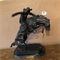 Frederic Remington Bronco Buster Bronze Repro
