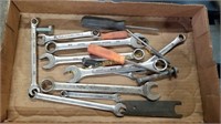 Box of Wrenches & Miscellaneous