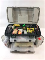 Tackle Box With Lures & Fishing Gear