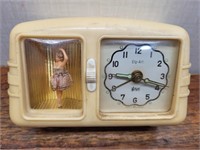 Vintage Elg-Art Made in Germany Wind Up Clock #