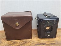 Vintage Zeiss Iron Goerz Frontar Camera + Leather