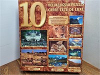 10 Deluxe Jigsaw Puzzles #Unknown if Complete
