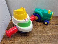 Little Tikes Periscope + Safety 1st Green Tractor