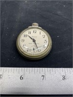 Vintage West Clock Pocket Watch, shock resistant,