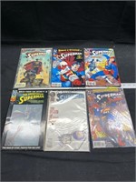 6 Superman Comic & Books