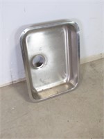 Stainless Steel Basin Sink w/ Drain Hole