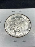 1940-MS Unc & 1940 UNC Mint, Liberty Half Dollar