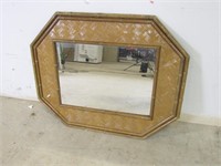(2) Bamboo Style Mirrors