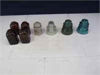 Glass Insulators/Brown Bottles