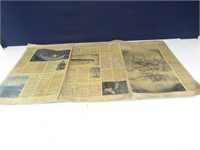 Vintage Newspaper Clipping Mount St Helens Diary
