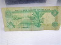 UAE 10 Dirhams Banknote