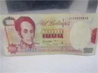 1995 Venezuelan 10 Bolívares Banknote