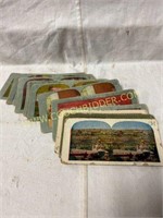 20 Stereoscope cards