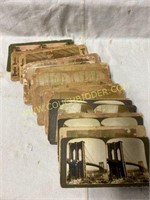 20 stereoscope cards