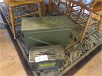 2 AMMO BOXES