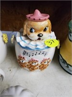JAPAN PUPPY DOG COOKIE JAR