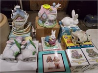 COLLECTIONOF EASTER FIGURINES