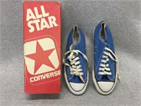 Vintage Pair of Converse Blue Oxfords Made in USA