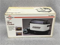 Westbend 6 QT Slow Cooker, Never Used