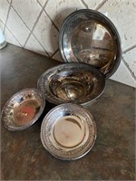 Vintage(1960's)Reed & Barton Plated Serving Dishes